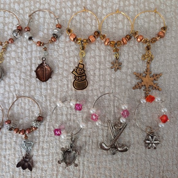 Lot of 13 Vintage Glass Markers - Picture 7 of 7